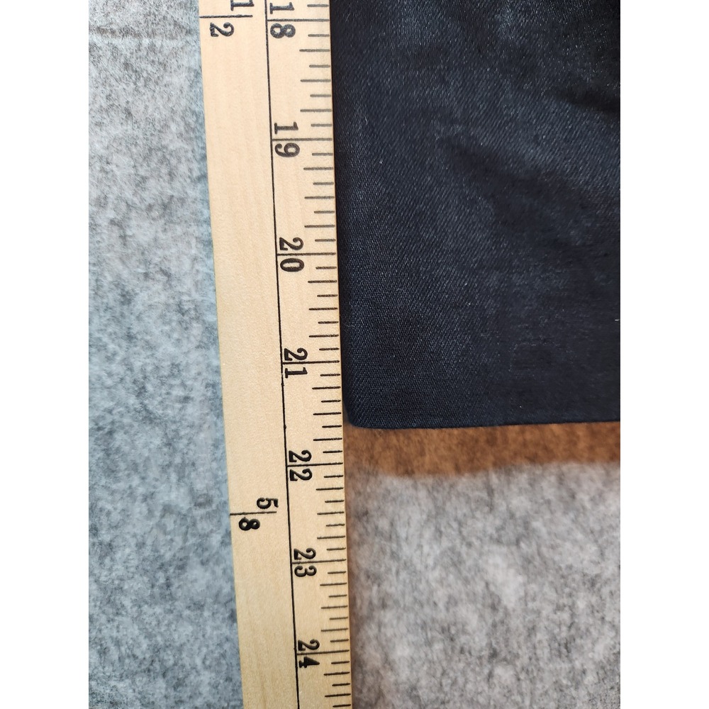Banana Republic Womens Black Linen Blend Wide Leg Cropped Pants Size S High Rise - Picture 12 of 14